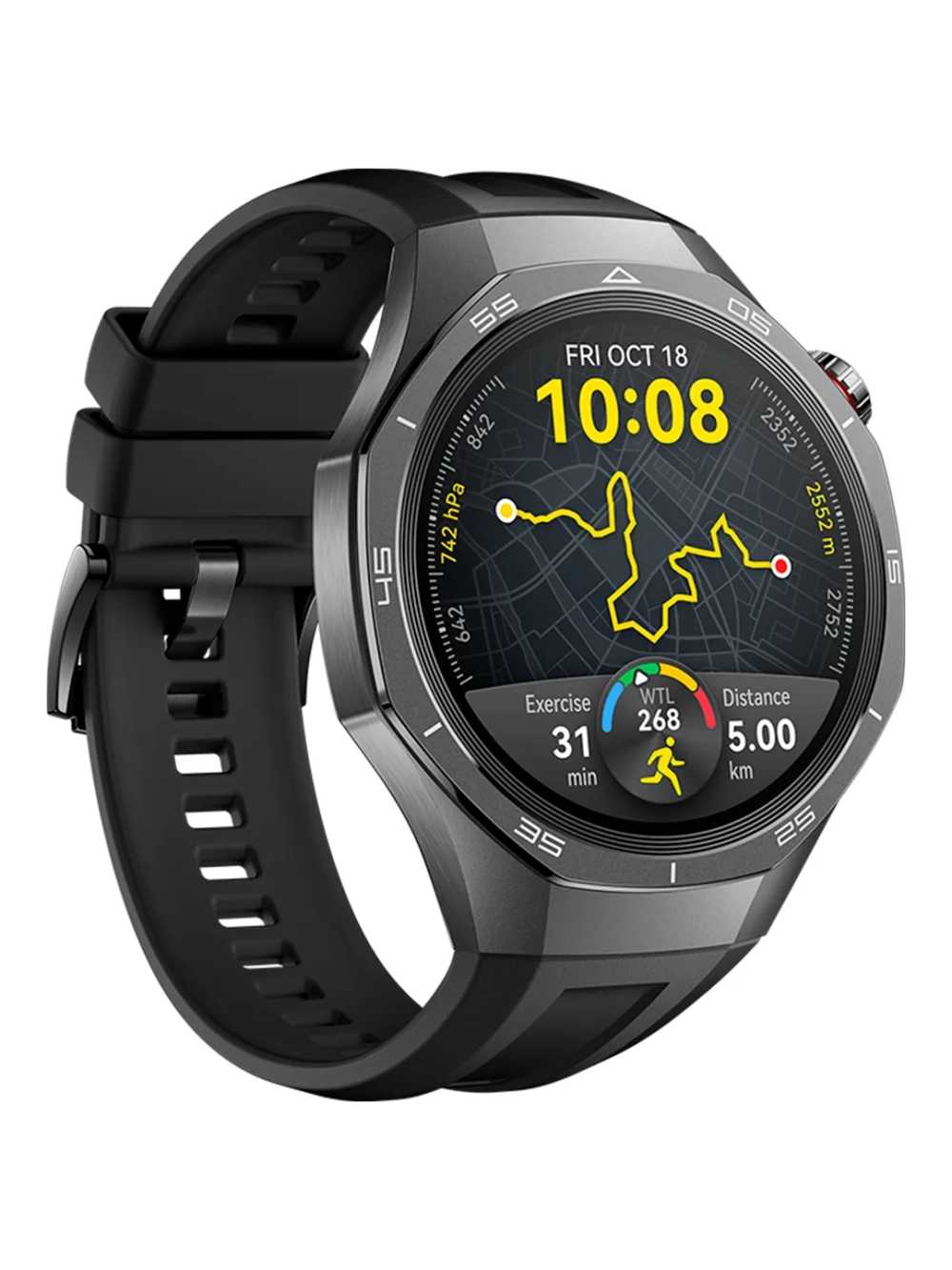 Смарт часы Huawei watch GT 5 Pro (черный)