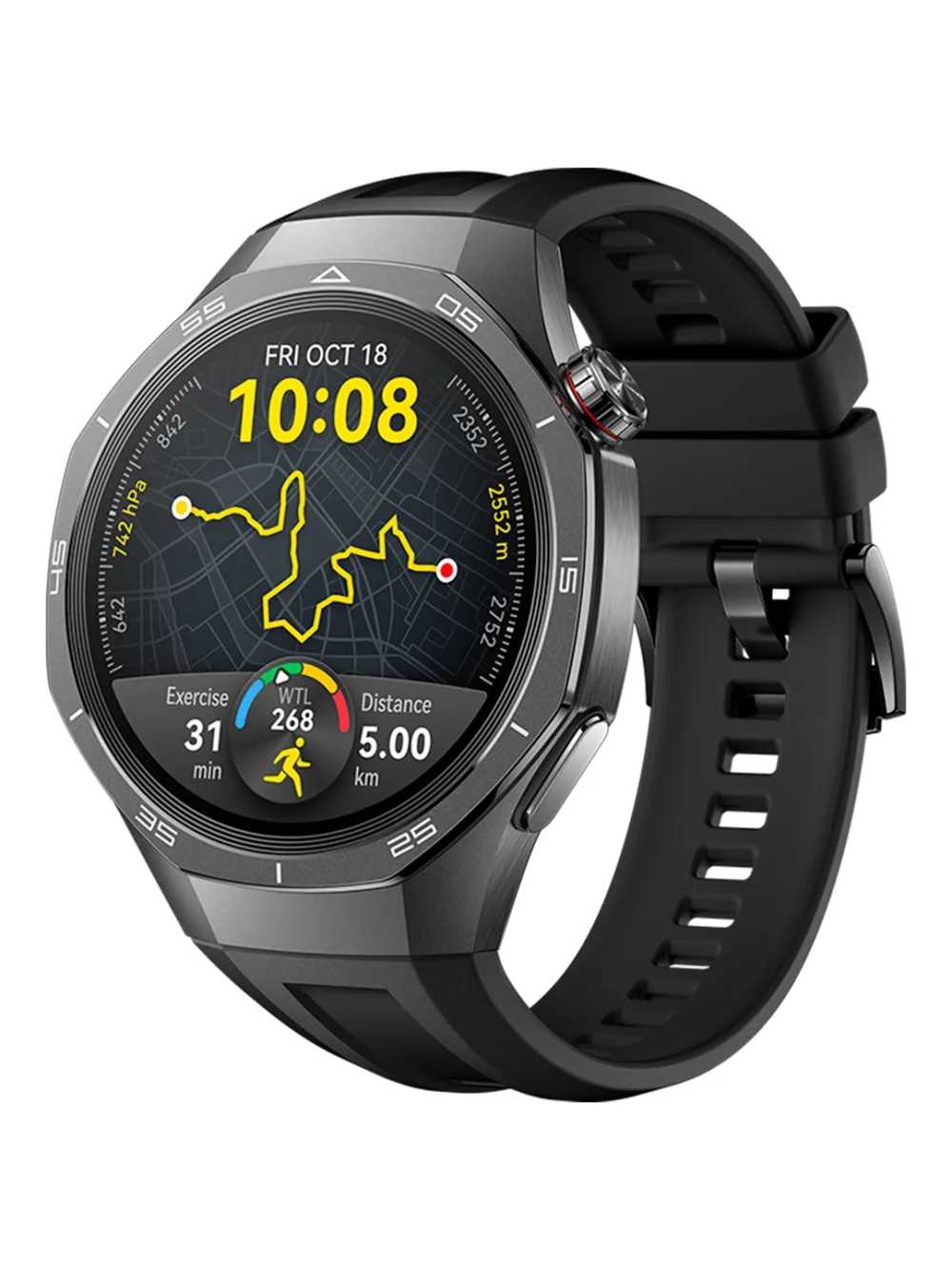 Смарт часы Huawei watch GT 5 Pro (черный)