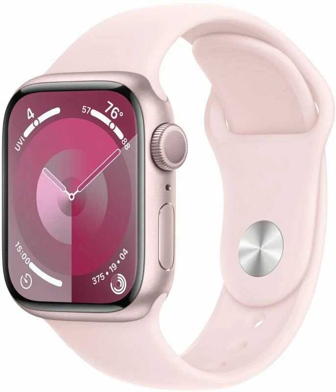 Умные часы Apple Watch Series 9 41мм (розовый)