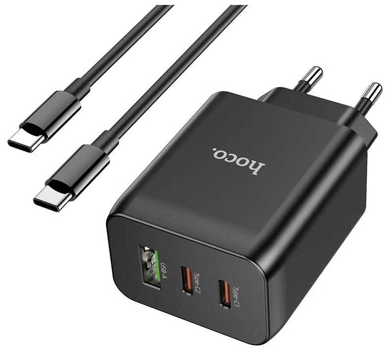 Зарядное устройство  Hoco N18 65W (черный)