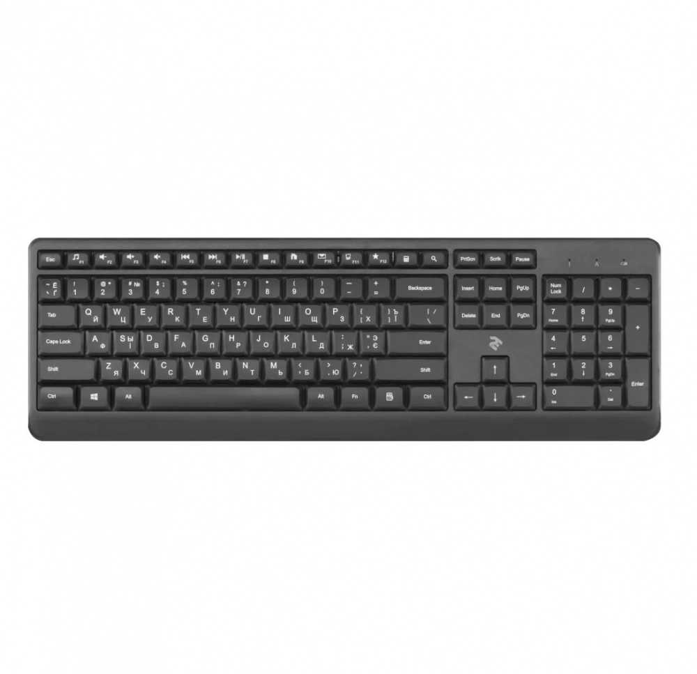 Клавиатура 2E KS220 WL Black