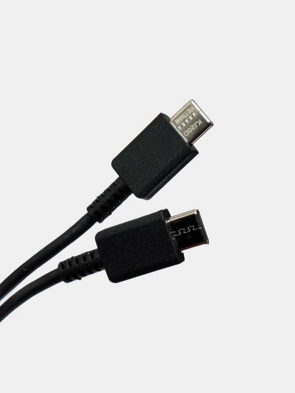Кабель для зарядки Samsung Type-C to Type-C 3A 1м (чёрный)