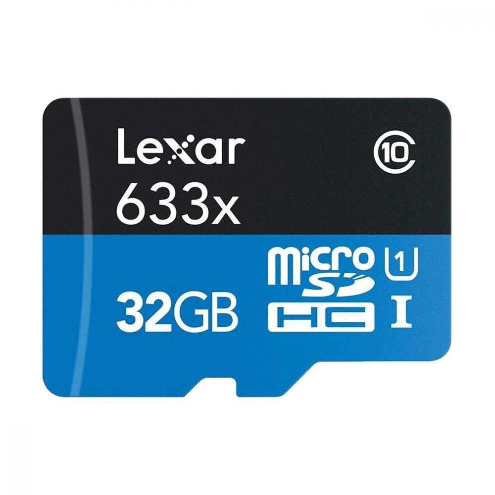 Карта памяти Lexar Micro SD 633X 32GB class 10