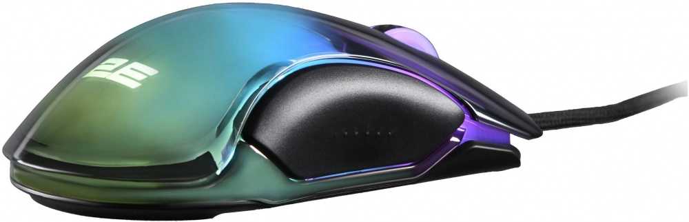 Мышь проводная 2E GAMING MG345 RGB USB Transparent