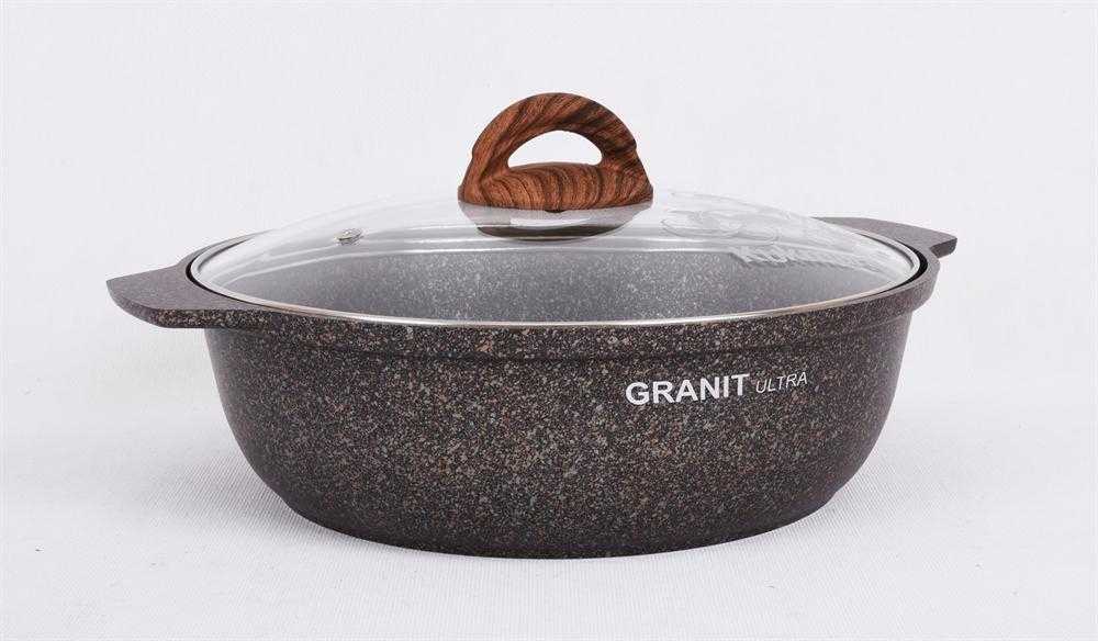 Кастрюля жаровня Kukmara Granit Ultra 3л (жгг31а)
