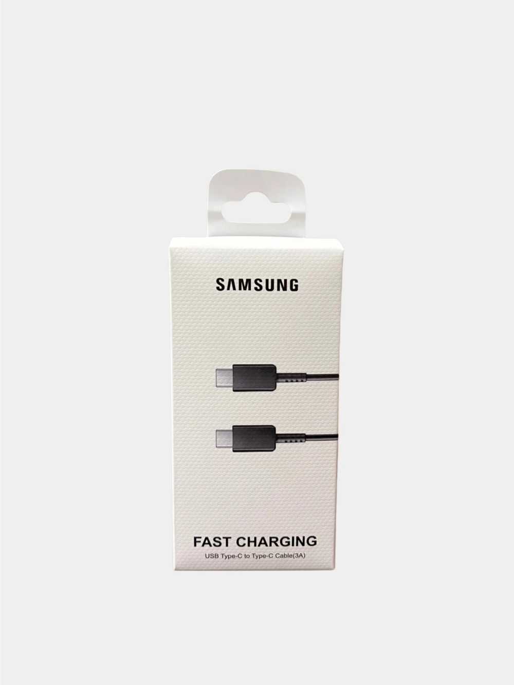 Кабель для зарядки Samsung Type-C to Type-C 3A 1м (чёрный)