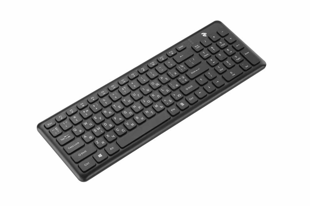 Клавиатура 2E KS230 Slim WL Black