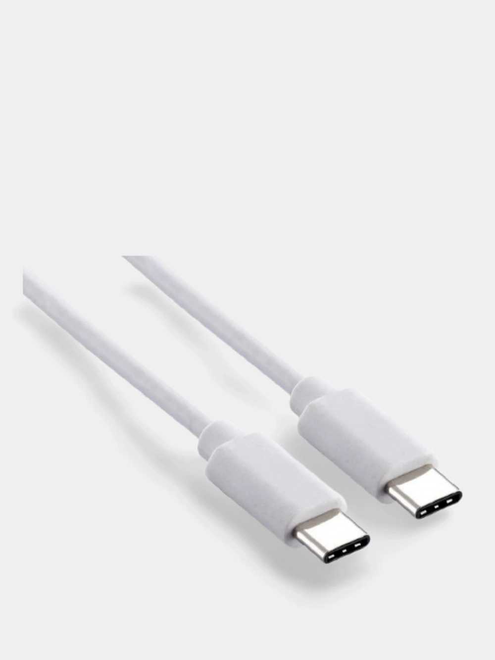 Кабель для зарядки Samsung Type-C to Type-C 3A 1м (белый)