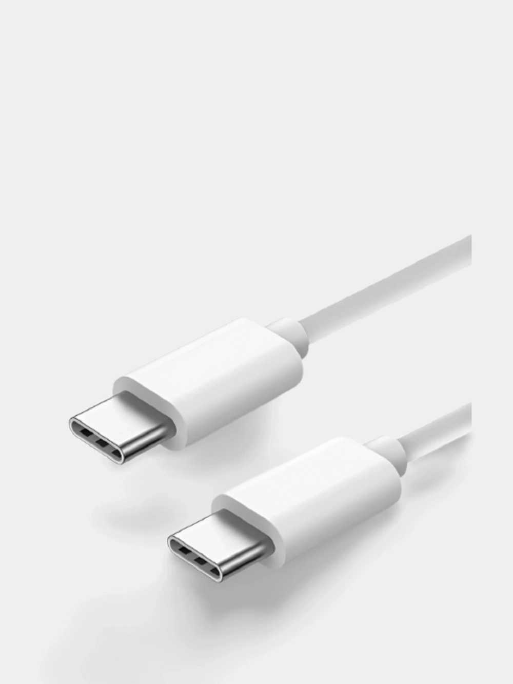 Кабель для зарядки Samsung Type-C to Type-C 3A 1м (белый)