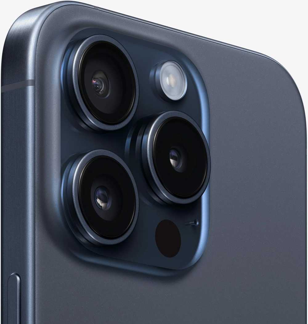 Смартфон iPhone 15 Pro 128GB Blue Titanium