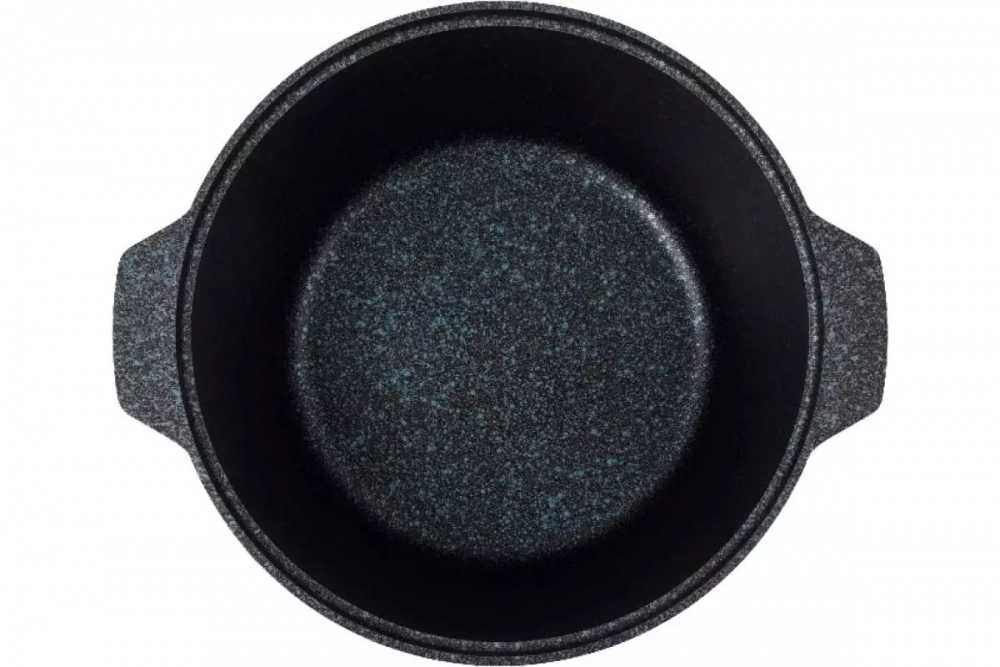 Кастрюля-жаровня Kukmara 4л Granit Ultra blue