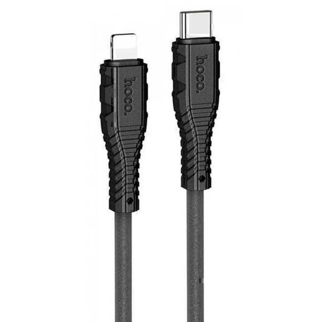 Кабель для зарядки Hoco X67 Type-C to Lightтing 20w (чёрный)