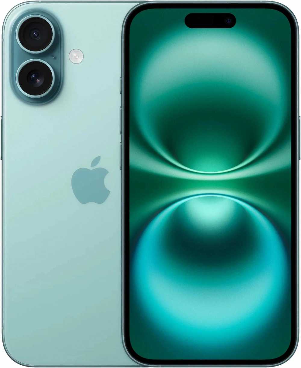 Смартфон iPhone 16 256GB Teal (green)