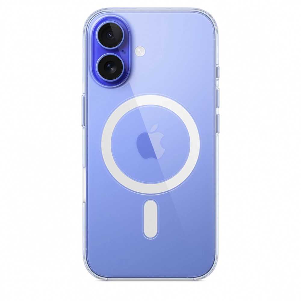 Оригинальный чехол для Iphone 16 Clear Case with MagSafe (прозрачный)