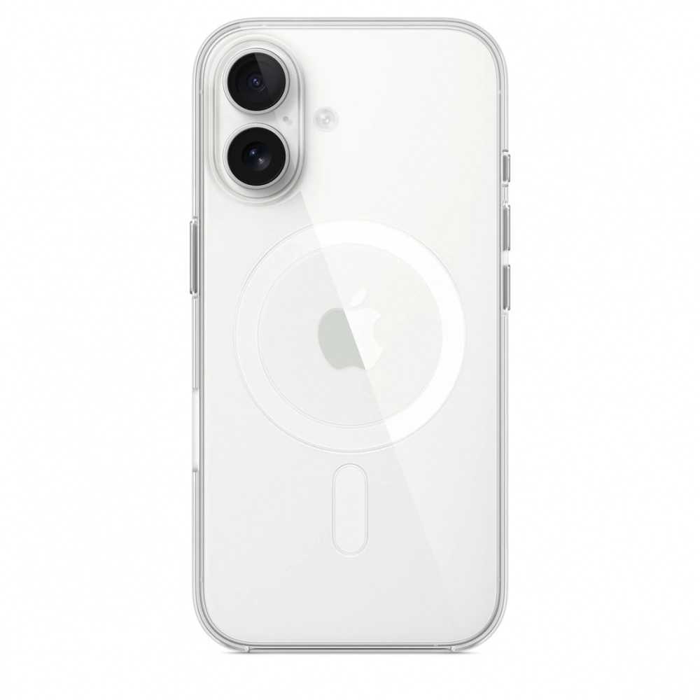Оригинальный чехол для Iphone 16 Clear Case with MagSafe (прозрачный)