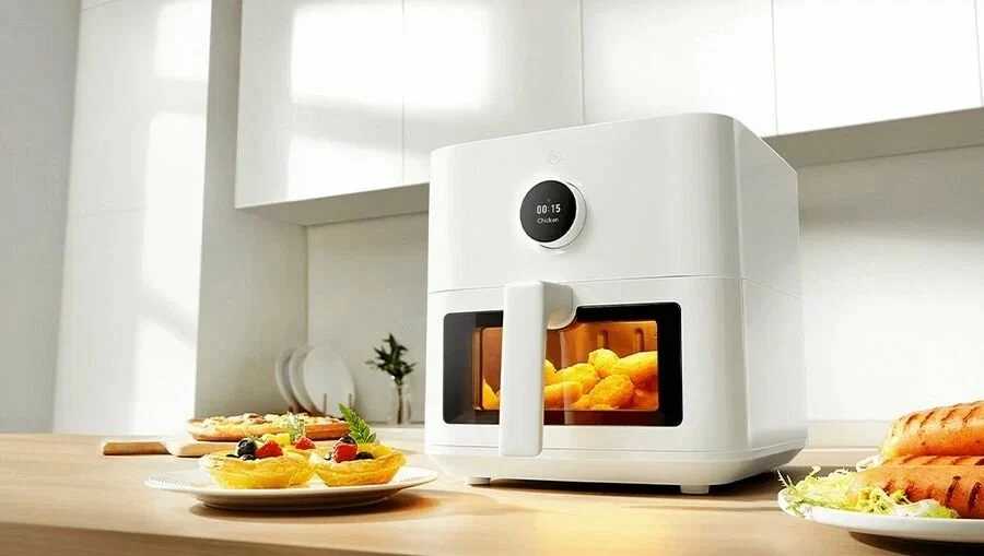 Аэрогриль Xiaomi Smart Air Fryer 5.5L White Eu