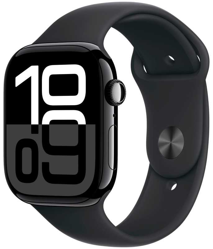 Умные часы Apple Watch Series 10 46мм (тёмная ночь)