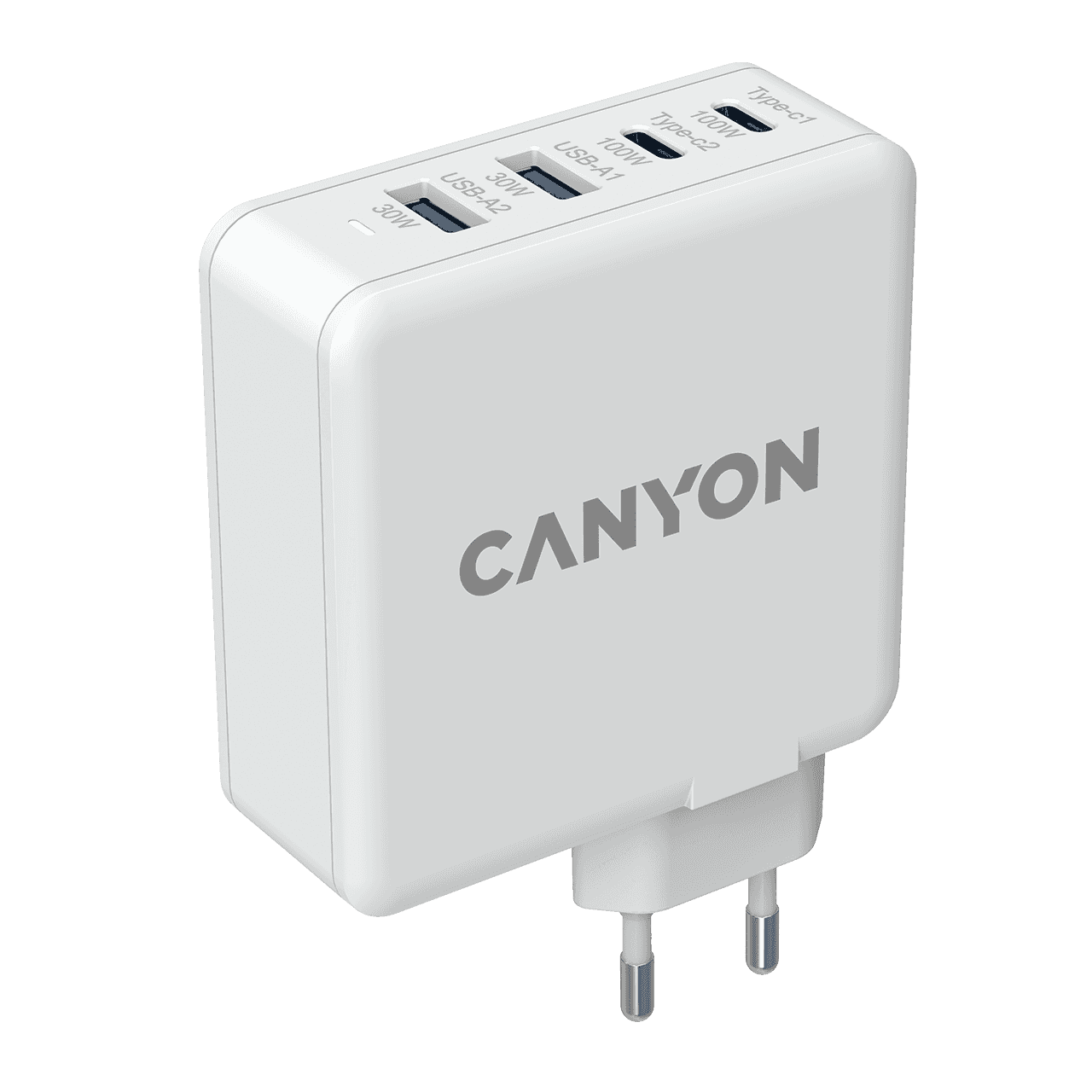Адаптер питания Canyon GaN 100W ND-CHA100W01 (белый)