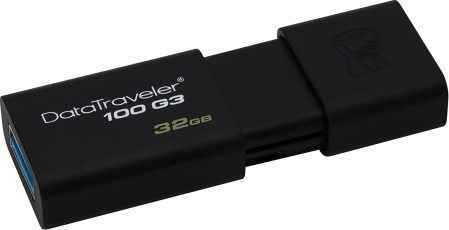 Флеш накопитель Kingston DT100G3 USB 3.0 32GB-3P