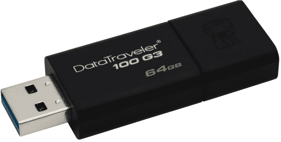 Флеш Накопитель Kingston DT100G3 USB 3.0 64GB