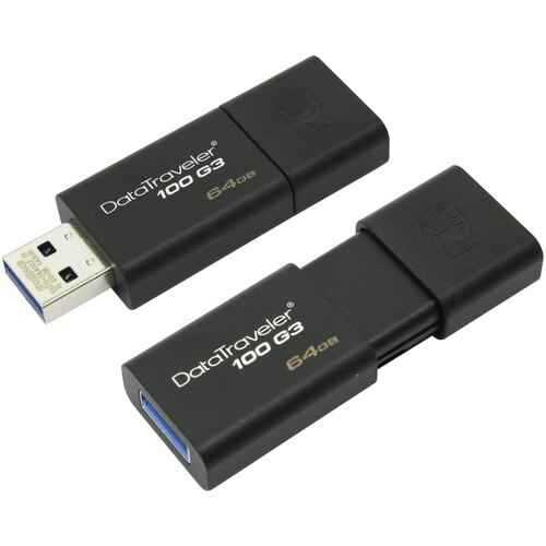 Флеш Накопитель Kingston DT100G3 USB 3.0 64GB