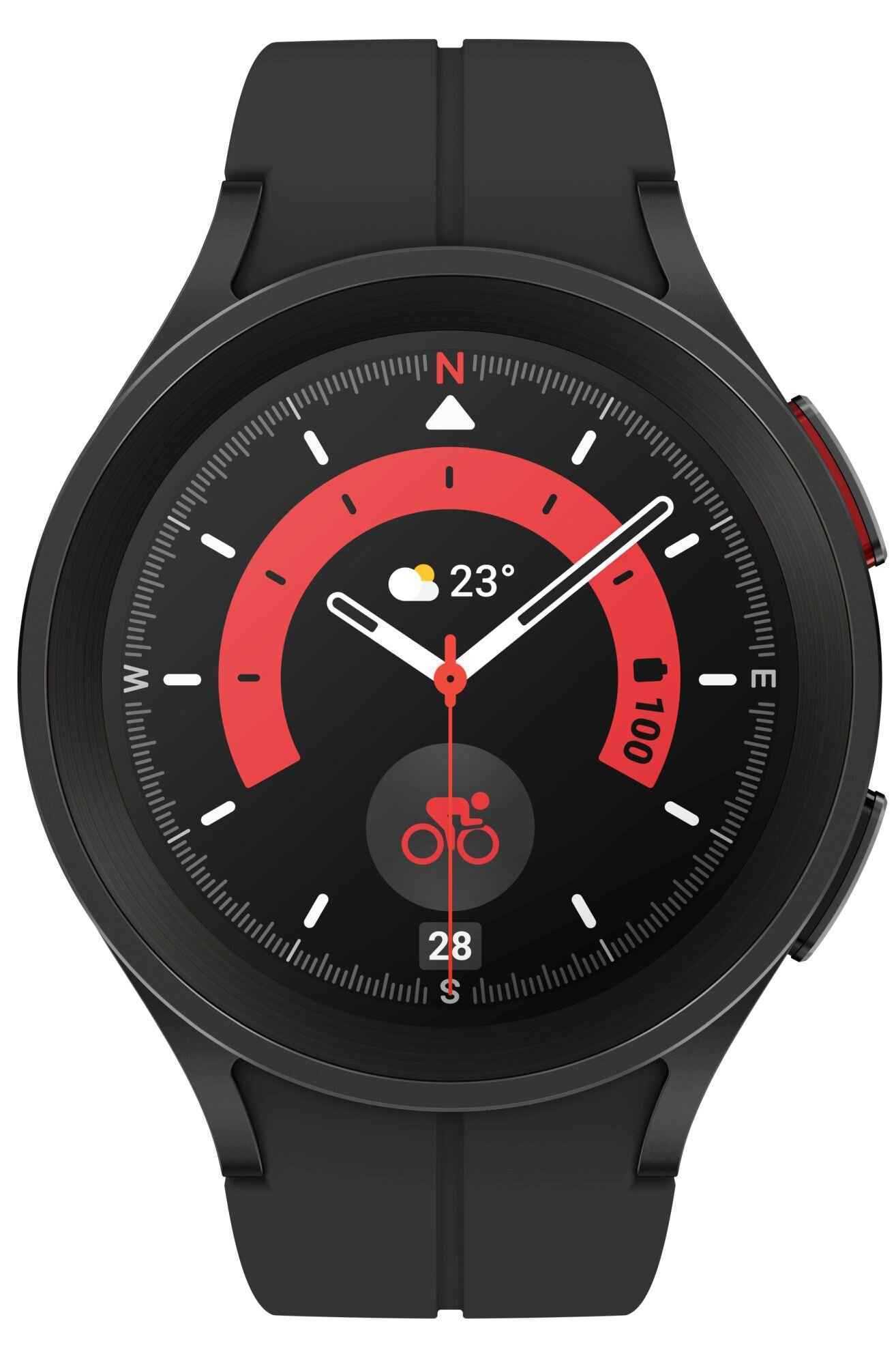 Умные часы Galaxy Watch 5 Pro 45мм R920 (черный титан)