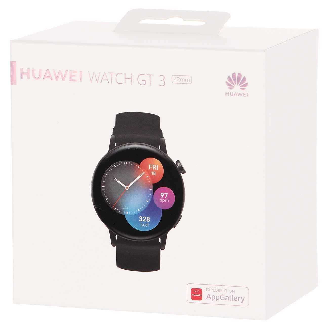 Умные часы Huawei GT-3 42мм (черный)