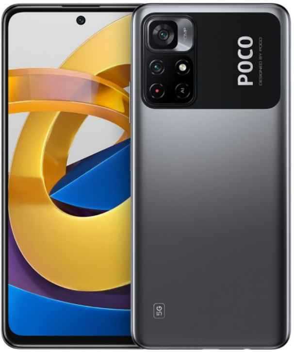 POCO M4 Pro 5G 4/64 черный