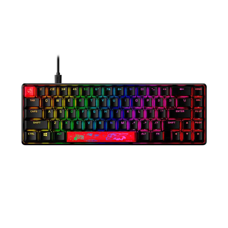 Игровая клавиатура HyperX Alloy Origins 65 (Красные свитчи)