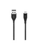 Quvvatlash kabeli Belkin Duratek Plus Lighting (F8J236bt04-BLK)