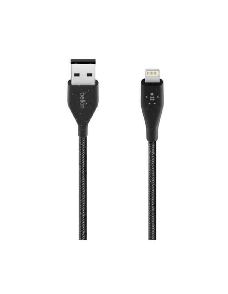 Quvvatlash kabeli Belkin Duratek Plus Lighting (F8J236bt04-BLK)