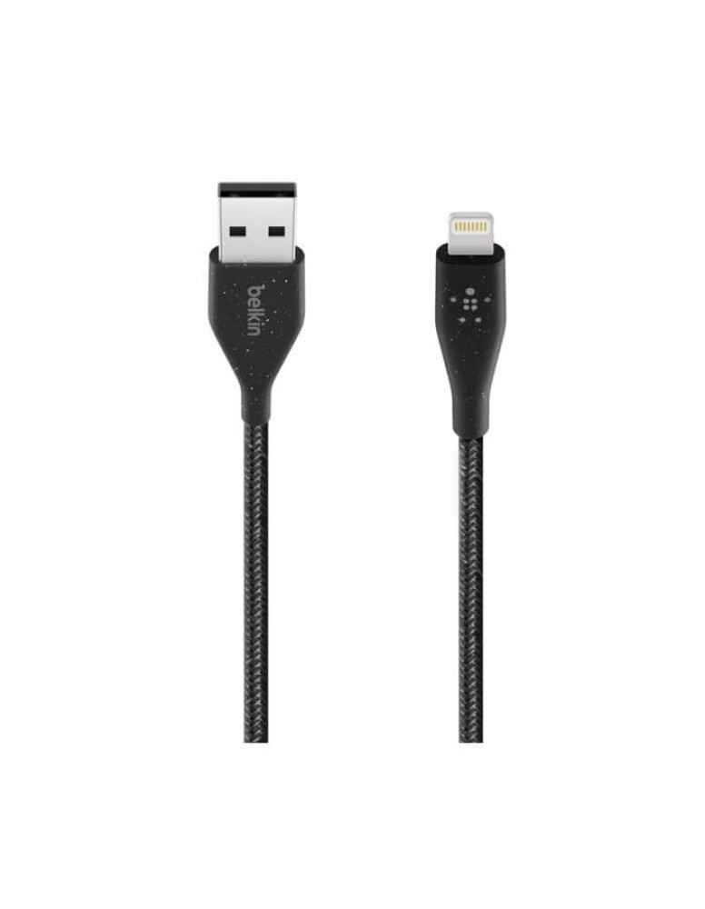 Кабель для зарядки Belkin Duratek Plus Lighting (F8J236bt04-BLK)