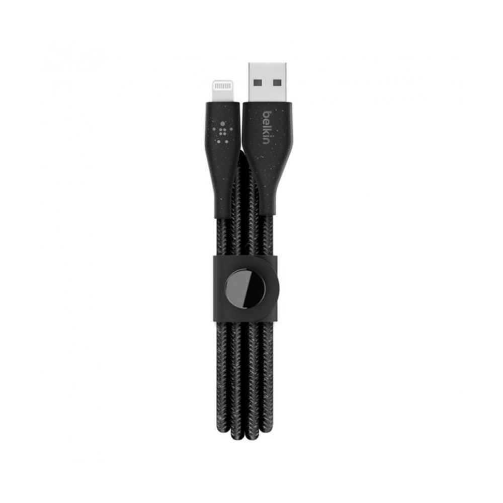 Кабель для зарядки Belkin Duratek Plus Lighting (F8J236bt04-BLK)