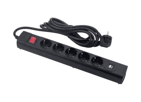 Удленитель Huntkey SGA607 3 метра черный