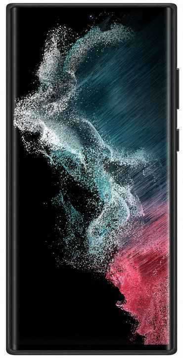 Чехол Leather Cover Galaxy S22 Ultra (черный)