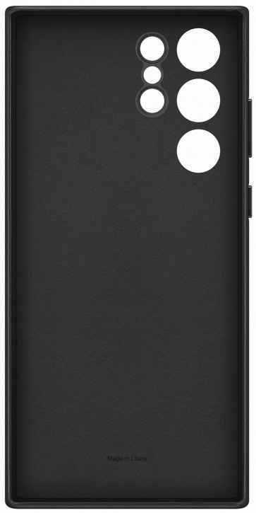 Чехол Leather Cover Galaxy S22 Ultra (черный)