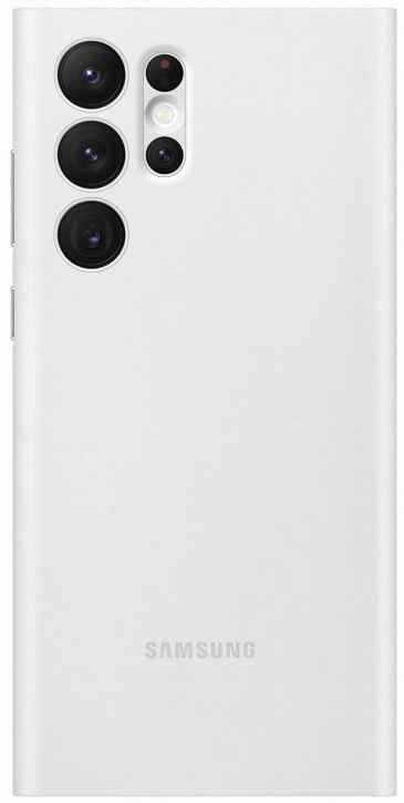 Чехол Smart Clear View Cover S22 Ultra белый (EF-ZS908CWEGRU)