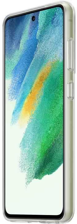 Чехол Clear Cover S21 FE прозрачный (EF-QG990CTEGRU)