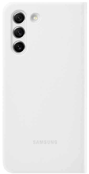 Оригинальный чехол Smart Clear View Cover Galaxy S21 FE (белый)