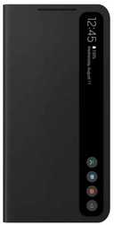 G'ilof Smart Clear View Cover S21 FE qora (EF-ZG990CBEGRU)