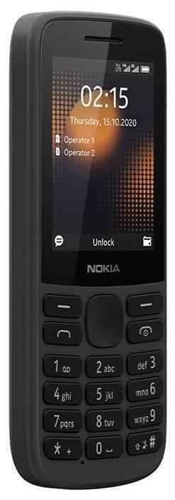 Телефон Nokia 215 LTE TA-1272 DS чёрный