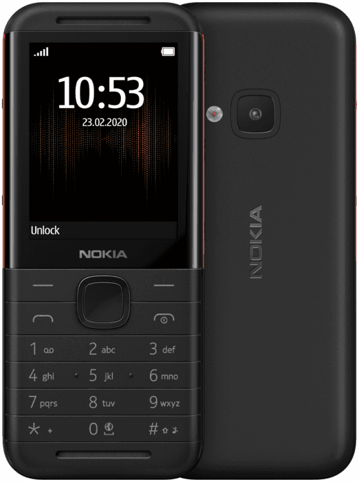 Телефон Nokia 5310 TA-1212 DS чёрный-красный