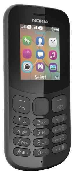 Телефон Nokia 130 TA-1017 DS чёрный