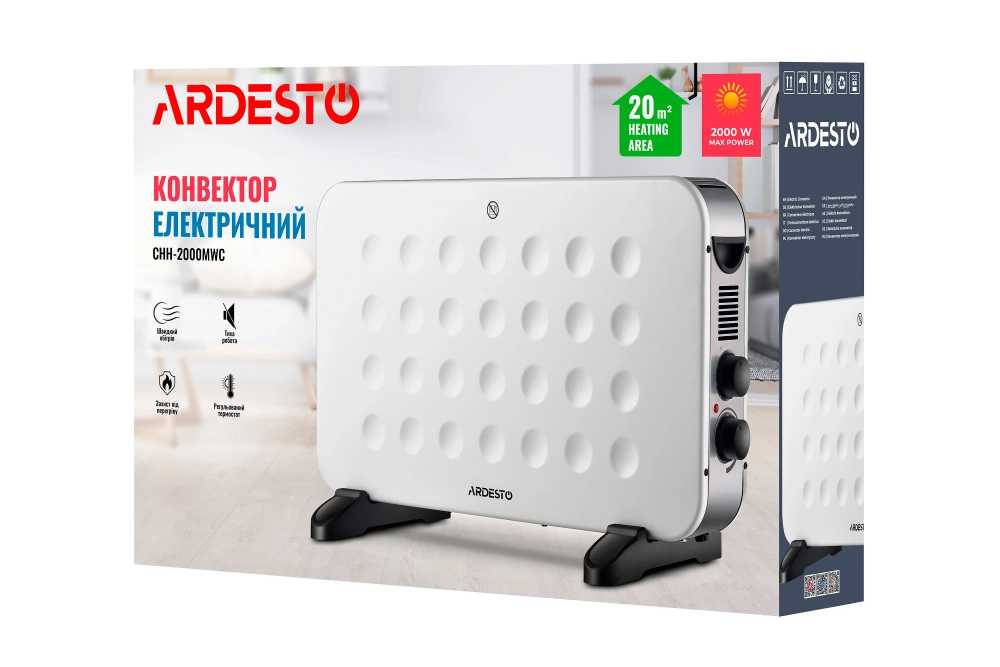 Конвекторный обогреватель Ardesto CHH-2000MWC