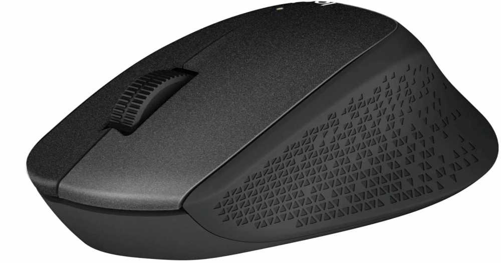 Мышь беспроводная Logitech M330 SILENT PLUS черный