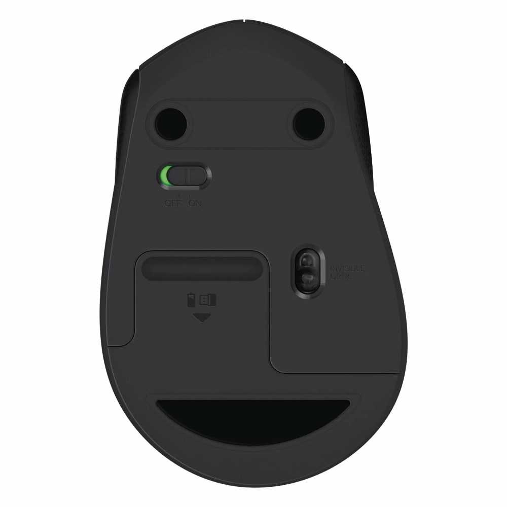 Мышь беспроводная Logitech M330 SILENT PLUS черный