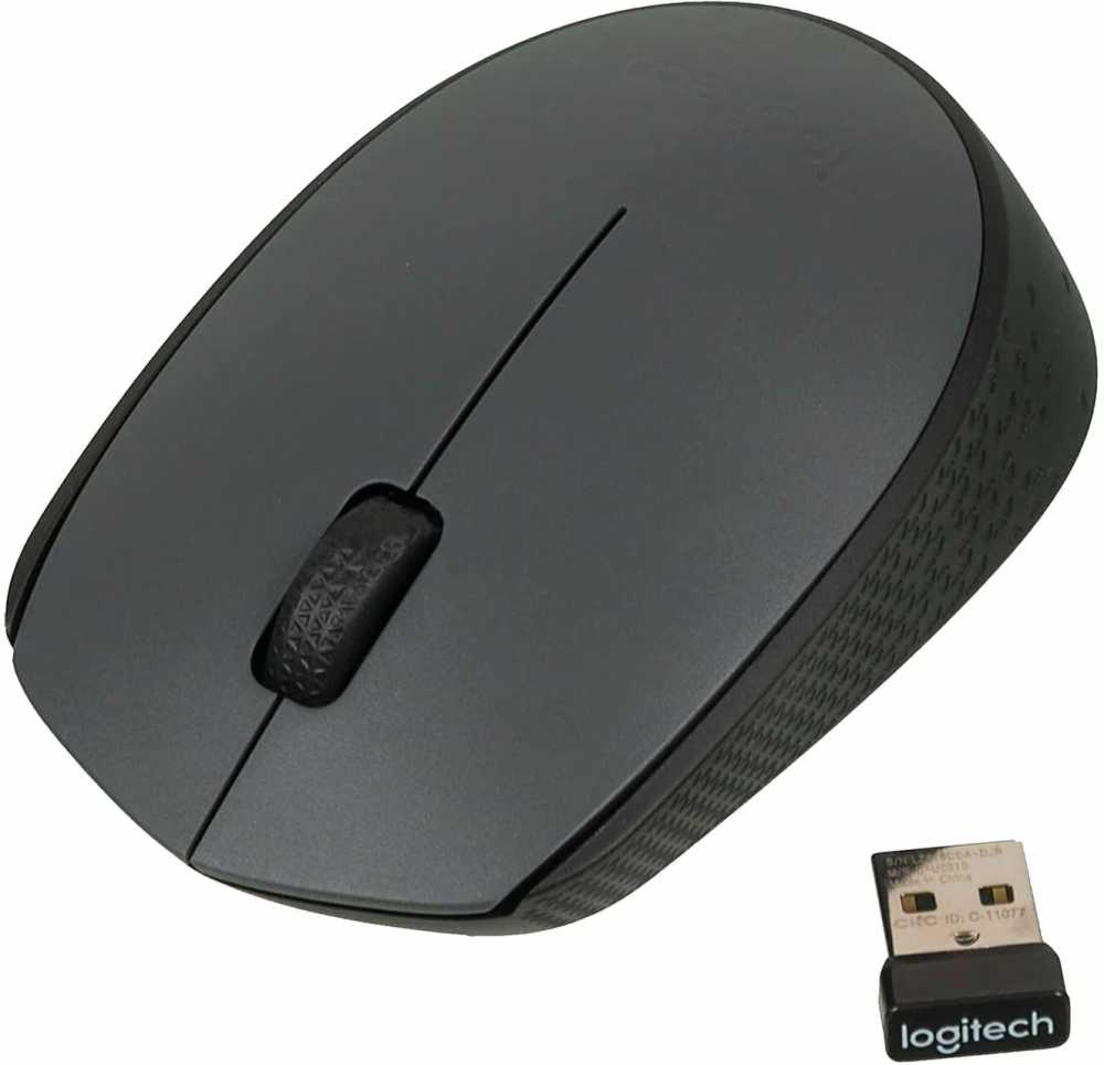 Комплект клавиатура+мышь Logitech MK235 Grey