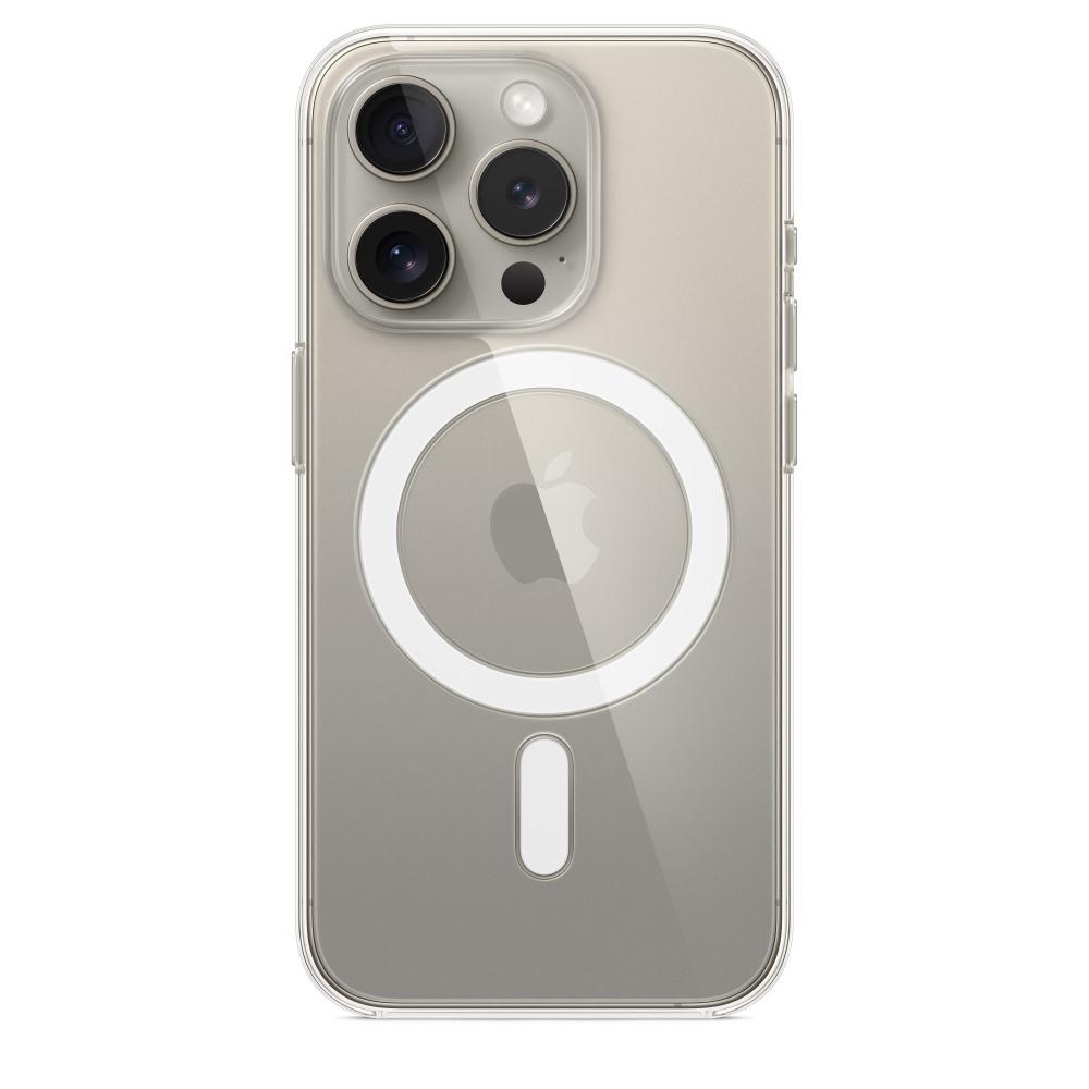 Оригинальный чехол Apple для iPhone 15 Pro Clear Case with MagSafe MT223ZM/A прозачный