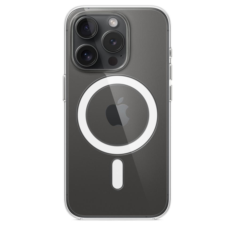 Оригинальный чехол Apple для iPhone 15 Pro Clear Case with MagSafe MT223ZM/A прозачный