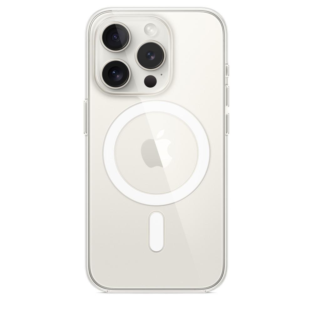 Оригинальный чехол Apple для iPhone 15 Pro Clear Case with MagSafe MT223ZM/A прозачный